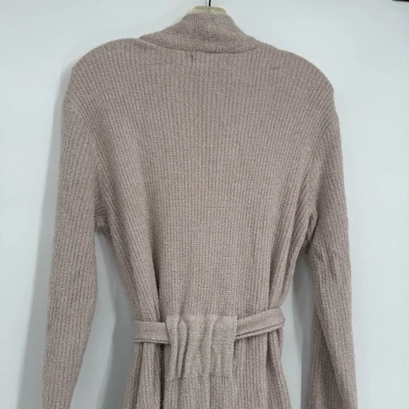 BAREFOOT DREAMS CozyChic Women's Robe Belted pink Size 2 small/medium bathrobe - Picture 10 of 11